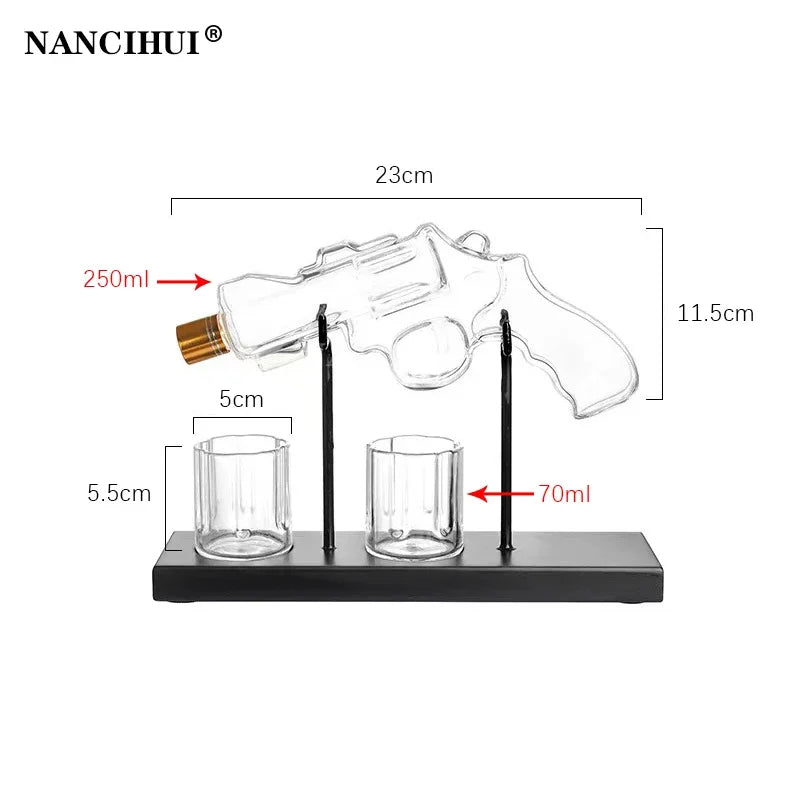 Carafe à Whisky forme révolver Coups de 💝 Armes N° 1