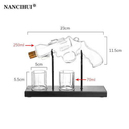 Carafe à Whisky forme révolver Coups de 💝 Armes N° 1