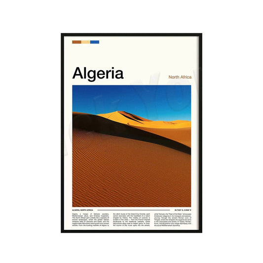 POSTER Algérie N° 1 ✔