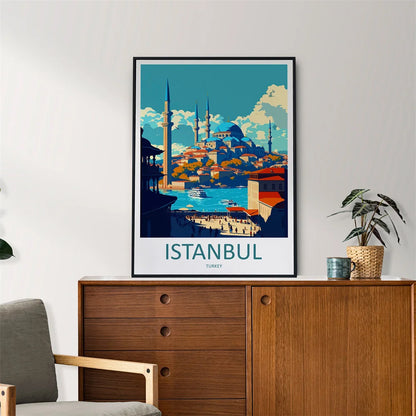 POSTER  ISTANBOUL Turquie N° 9 ✅