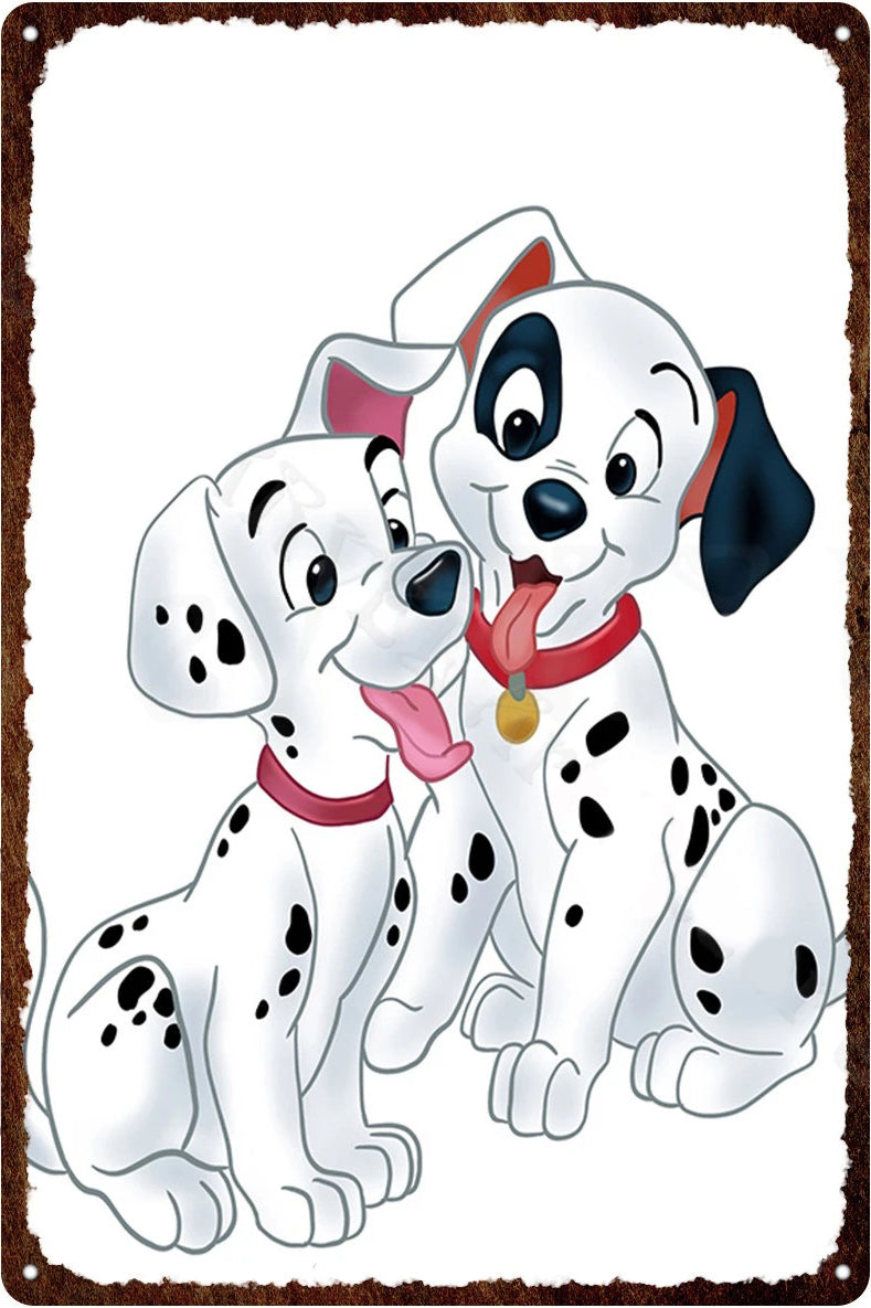 DALMATIEN PLAQUE LES 101 DALMATIENS