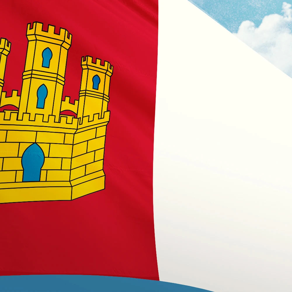 DRAPEAU CASTILLE LA MANCHE Espagne N° 33 🚩