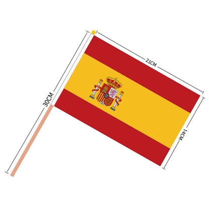 DRAPEAUX ( lot de 100 ) Espagne N° 6 🚩