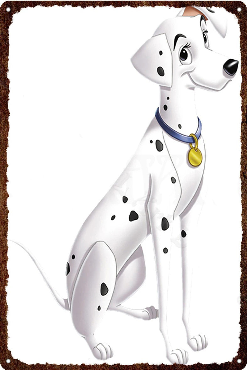 DALMATIEN PLAQUE LES 101 DALMATIENS