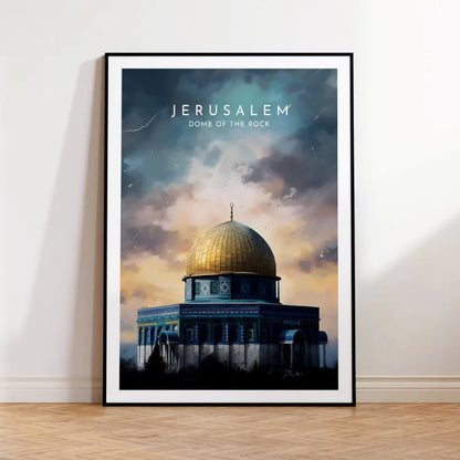 POSTER  JERUSALEM Israël N° 1 ✅