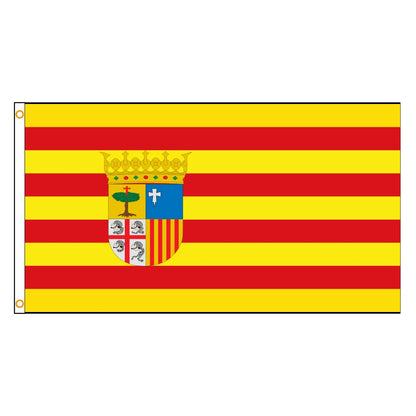 DRAPEAU ARAGON Espagne N° 16 🚩