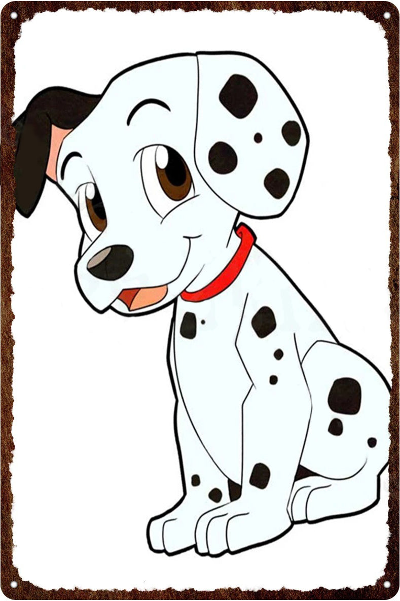 DALMATIEN PLAQUE LES 101 DALMATIENS