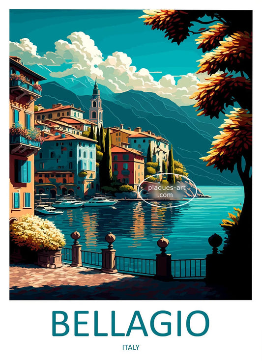 Poster BELLAGIO Italie ✅ N° 19