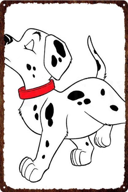 DALMATIEN PLAQUE LES 101 DALMATIENS