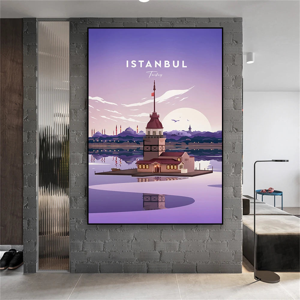 POSTER  ISTANBOUL Turquie N° 14 ✅