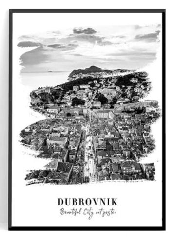 POSTER DUBROVNIK Croazia N° 1 ✅