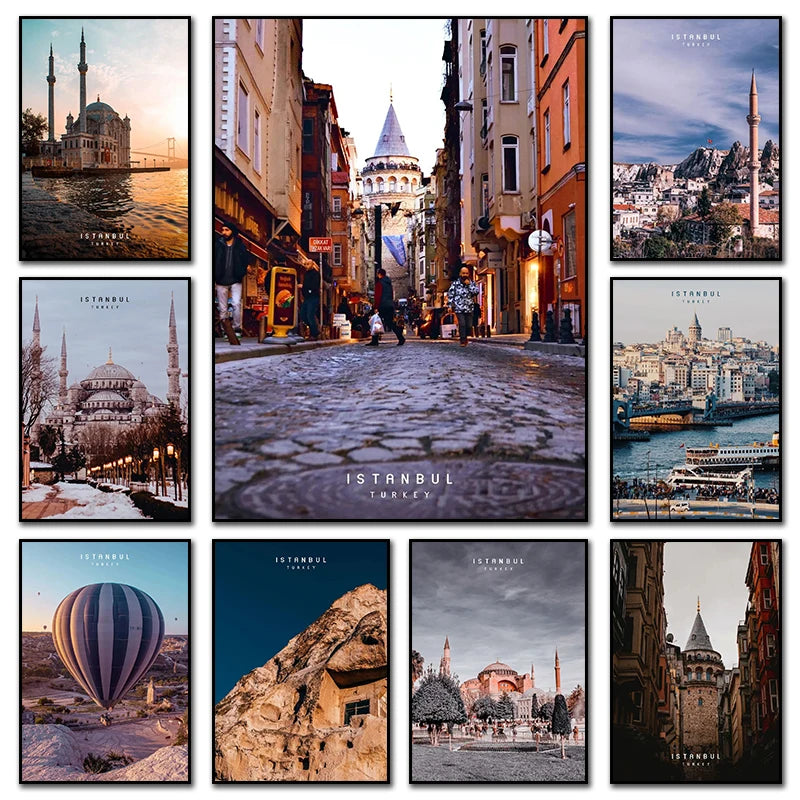 POSTER  ISTANBOUL Turquie N° 20 ✅