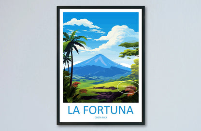 Poster LA FORTUNA Costa Rica Nr. 5 ✅ 