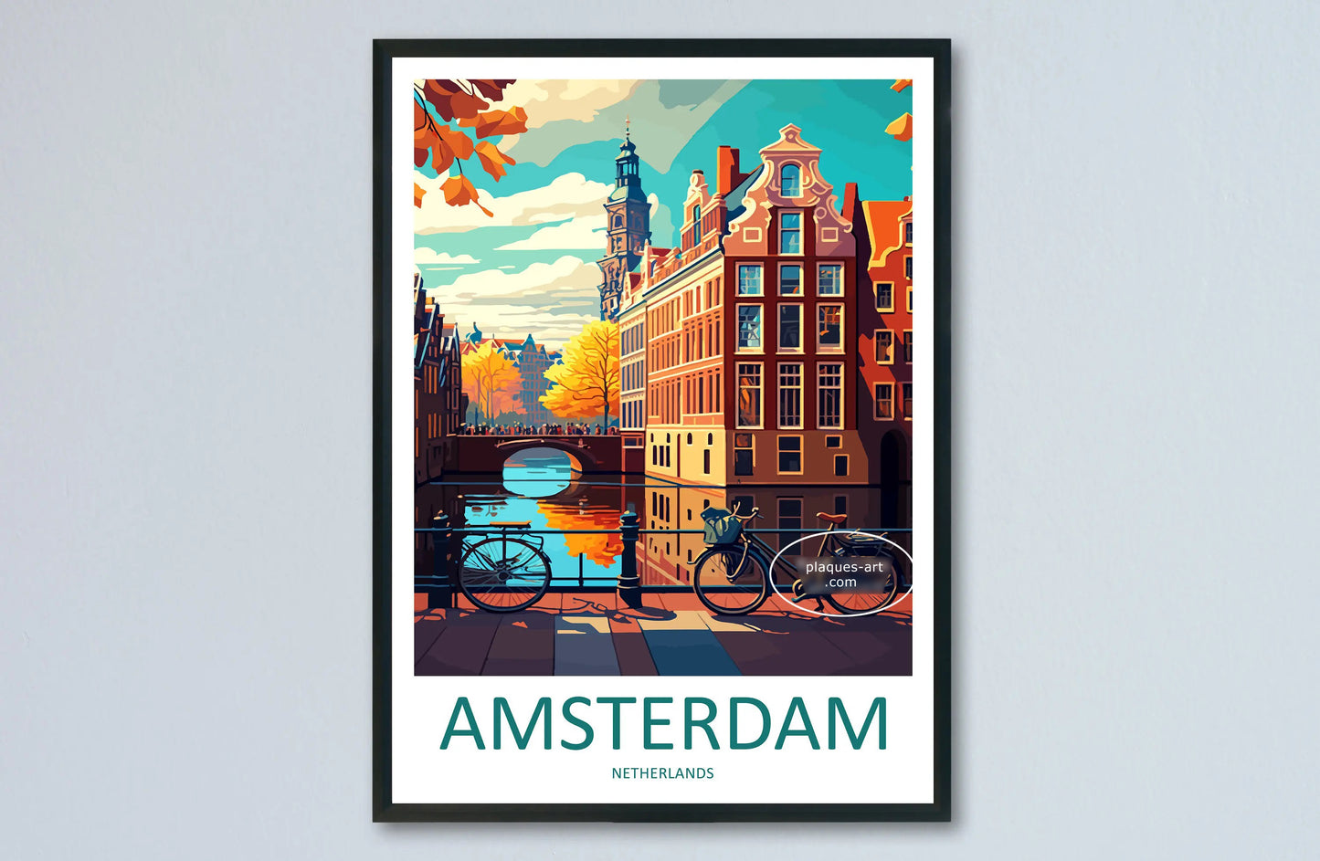 Poster AMSTERDAM Pays-Bas N° 5 ✅