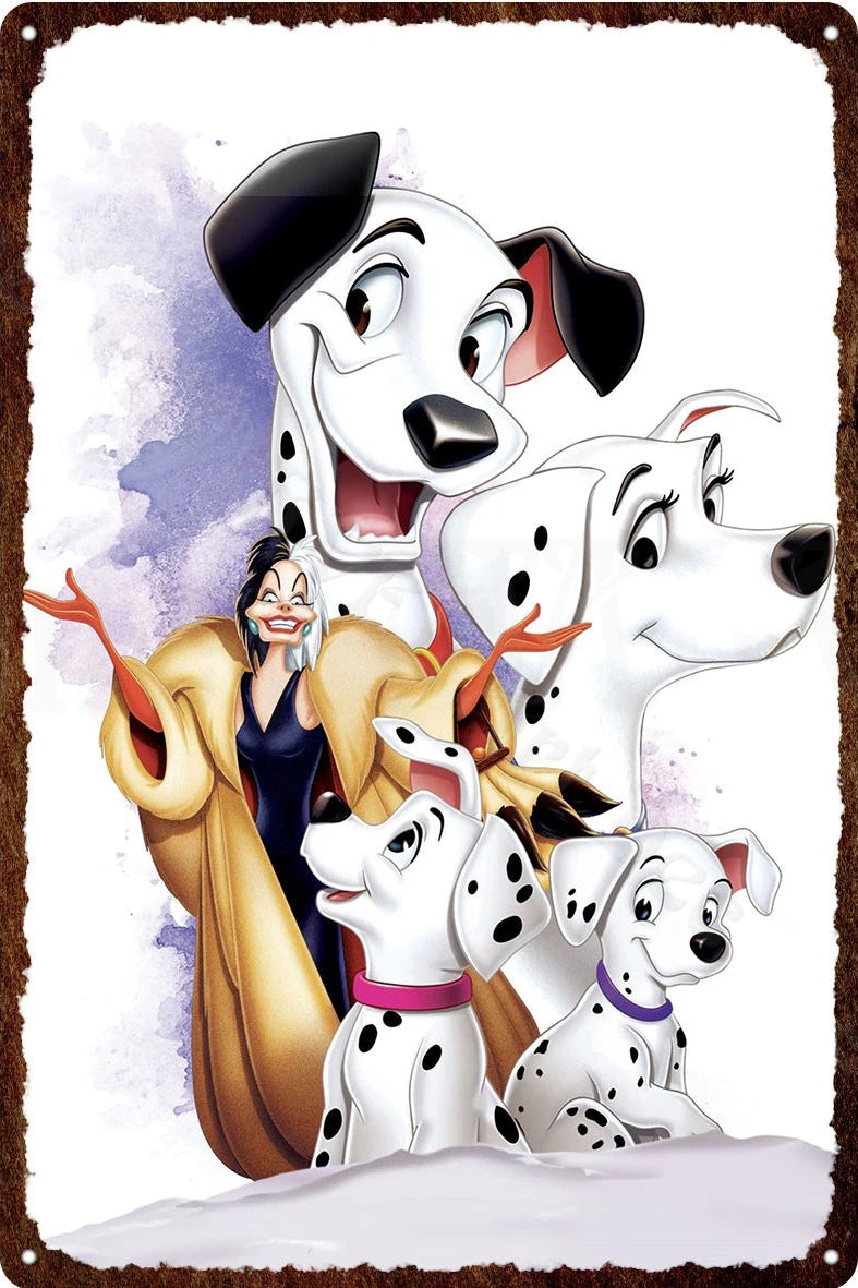 DALMATIEN PLAQUE LES 101 DALMATIENS