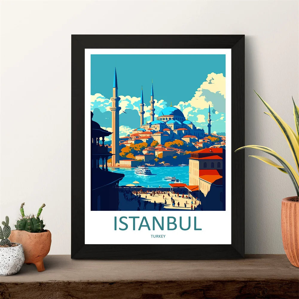 POSTER  ISTANBOUL Turquie N° 7 ✅