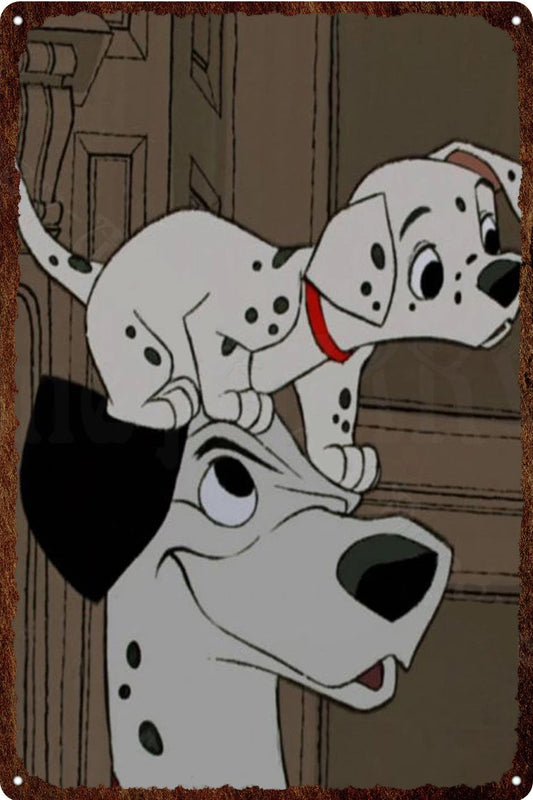 DALMATIEN PLAQUE LES 101 DALMATIENS