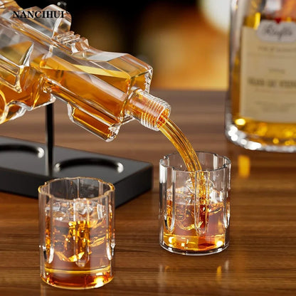 Carafe à Whisky forme révolver Coups de 💝 Armes N° 1