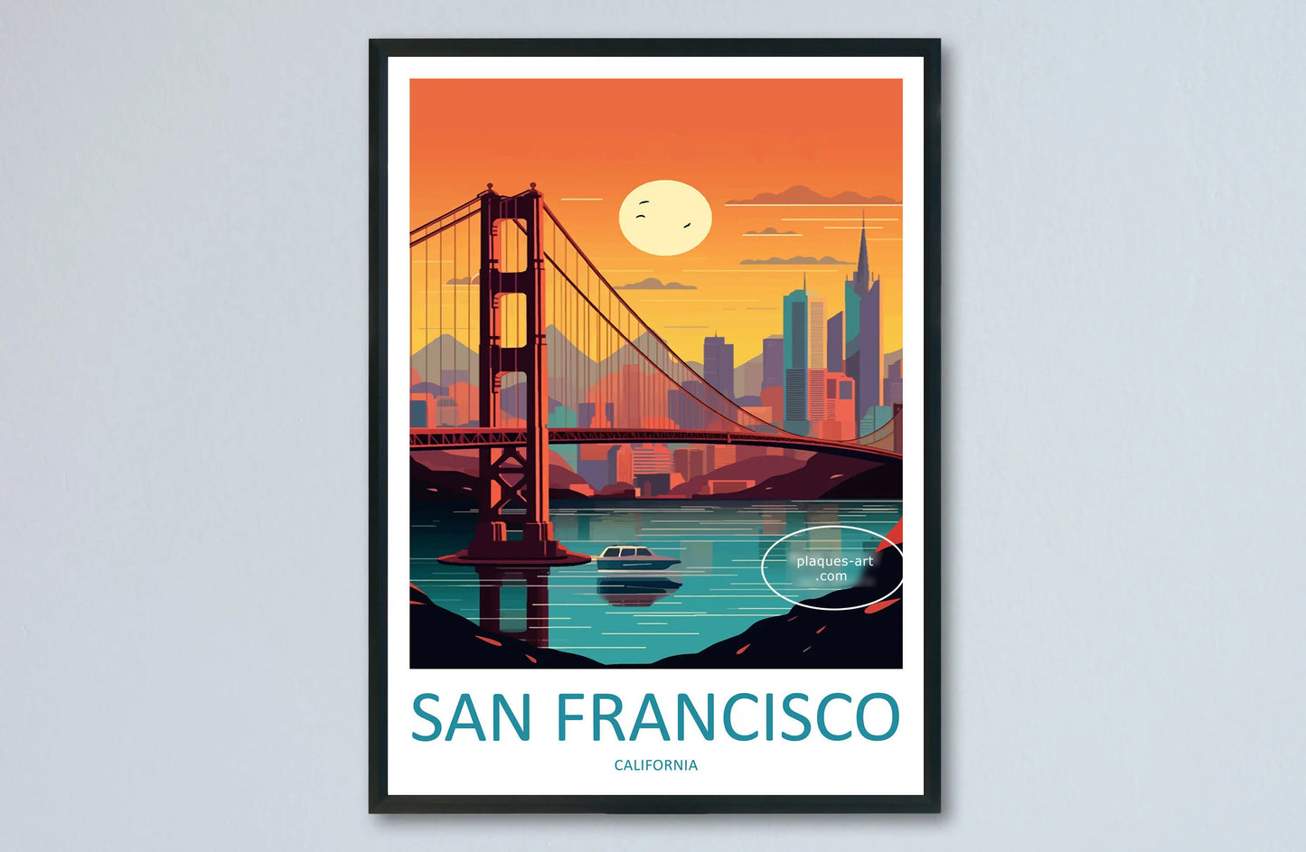 Poster SAN FRANCISCO Etats Unis ✅ N° 25