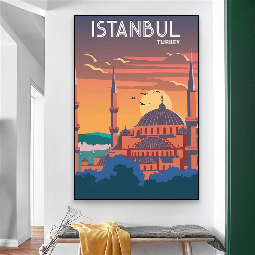 POSTER  ISTANBOUL Turquie N° 7 ✅