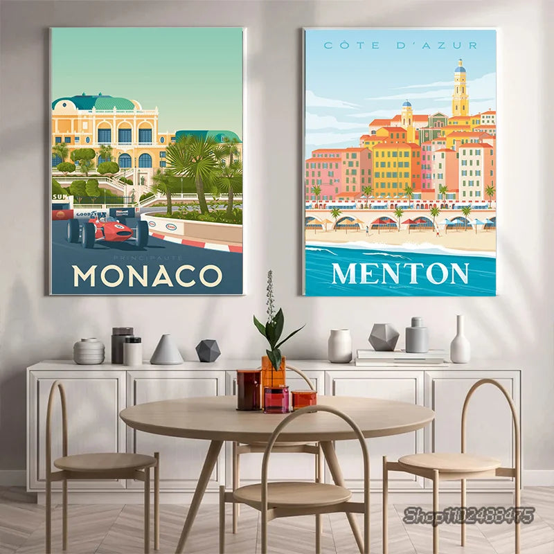 POSTER MONACO France N° 17 ✅