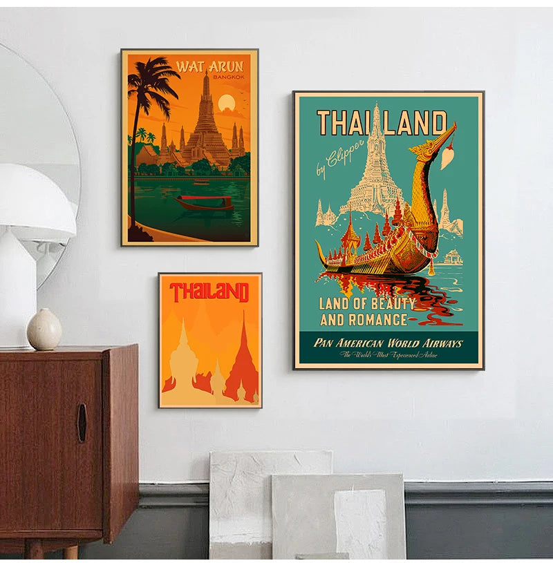 POSTER BANGKOK Thaïlande N° 4 ✔