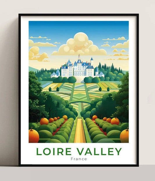 Poster Vallée de la Loire France N° 65 ✅