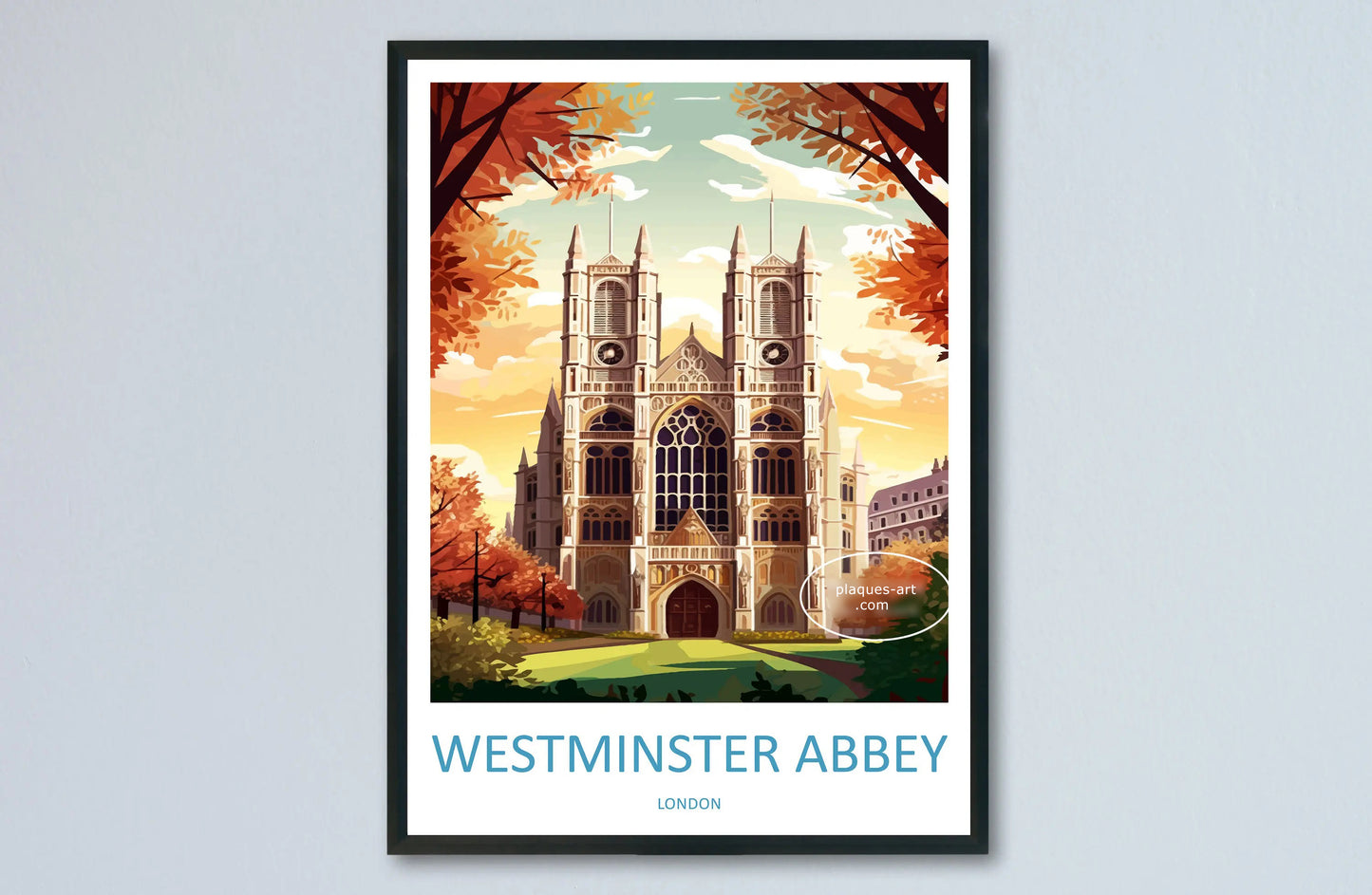 Poster  WESTMINSTER ABBEY  Angleterre N° 23 ✅