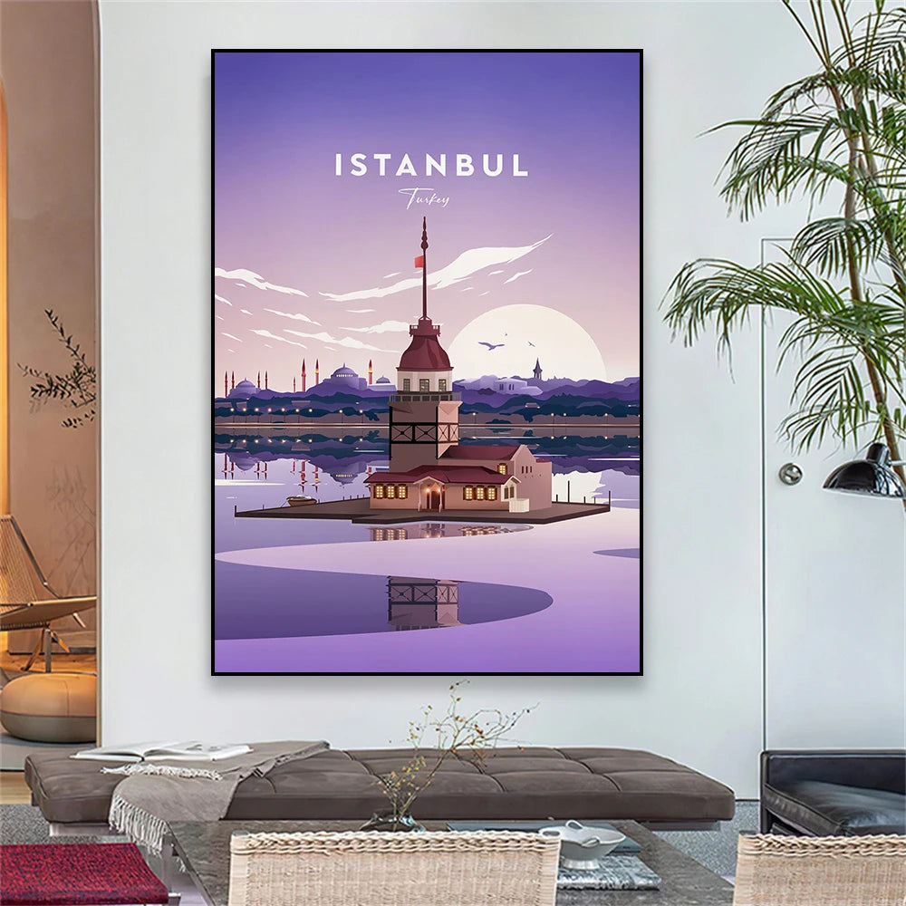 POSTER  ISTANBOUL Turquie N° 15 ✅