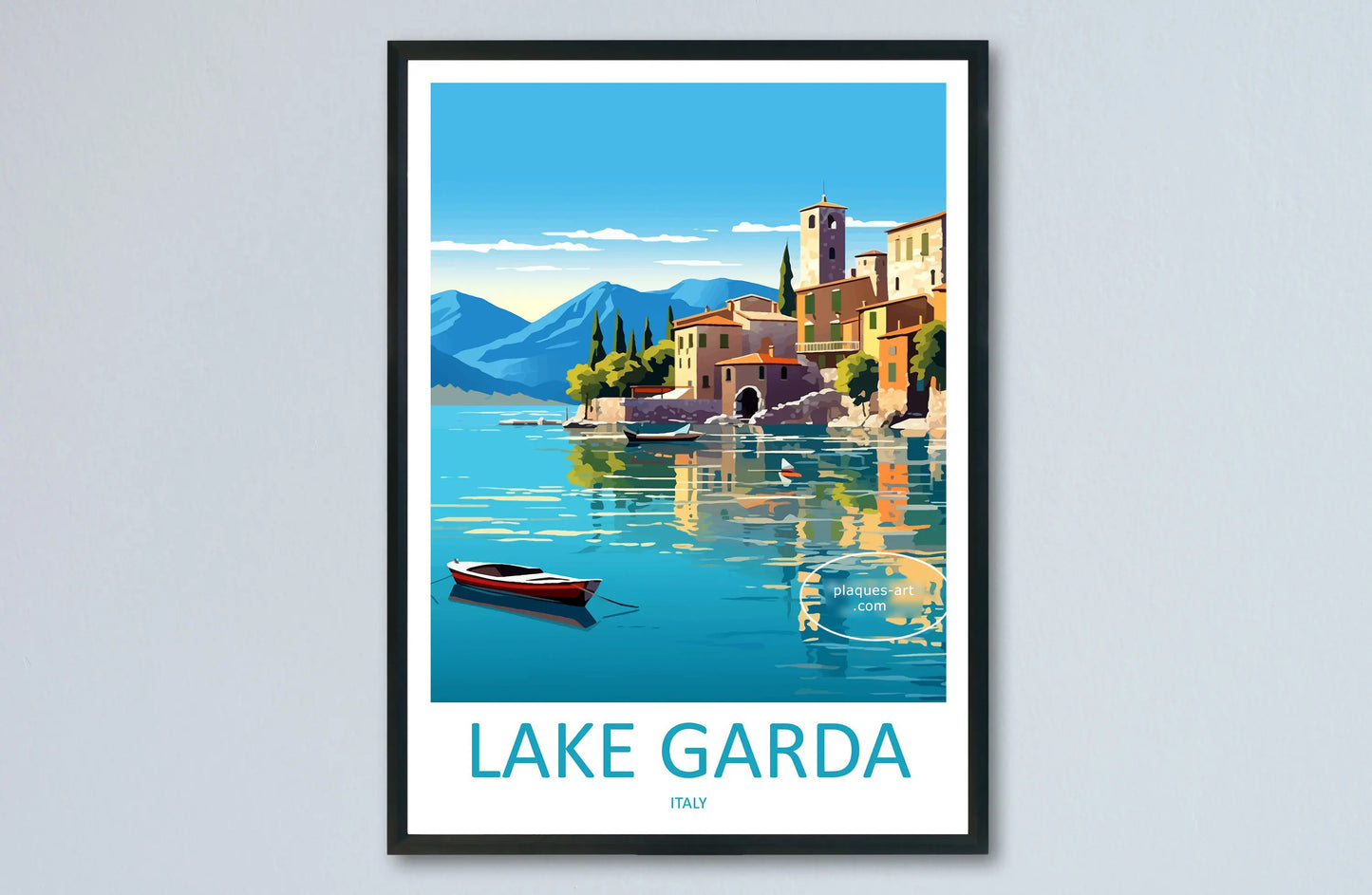 Poster LAC DE GARDE Italie N° 16 ✅