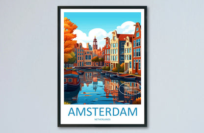 Poster AMSTERDAM Pays-Bas N° 6 ✅