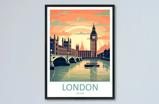 Poster  LONDRES  Angleterre N° 20 ✅