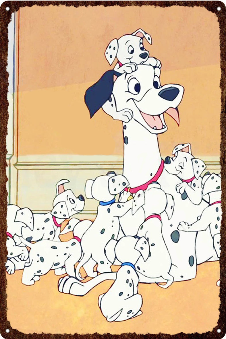 DALMATIEN PLAQUE LES 101 DALMATIENS