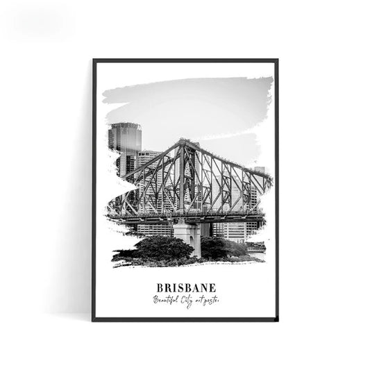 POSTER BRISBANE Australie N° 1 ✅