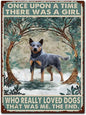 plaque déco australian cattle dog