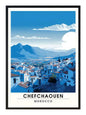 POSTER CHEFCHAOUEN Maroc N° 5 ✅