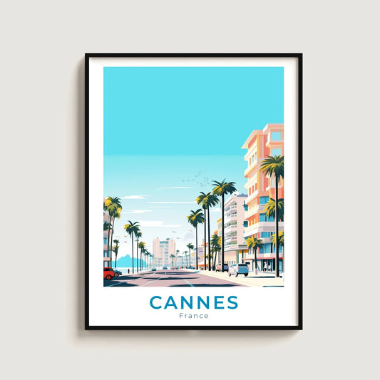 Poster CANNES France N° 81 ✅