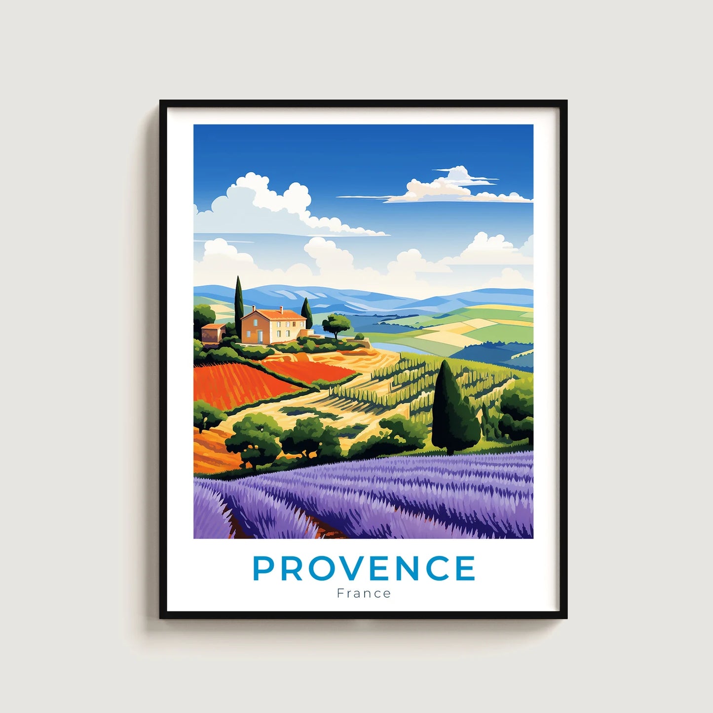 Poster PROVENCE France N° 86 ✅