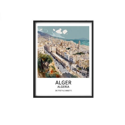 POSTER Algérie N° 5 ✔