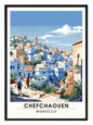 POSTER CHEFCHAOUEN Maroc ✅ N° 6