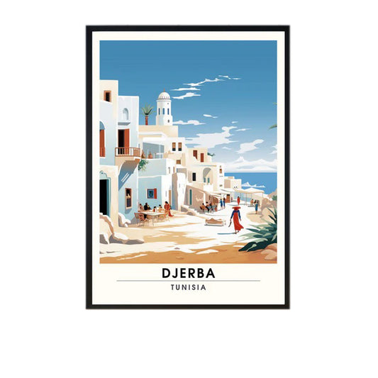 Poster DJERBA Tunisie  ✅ N° 1