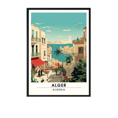 Poster Alger Algérie  ✅ N° 21