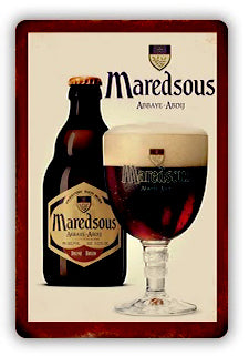 PLAQUE BIERE MAREDSOUS