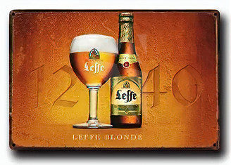 PLAQUE BIERE LEFFE