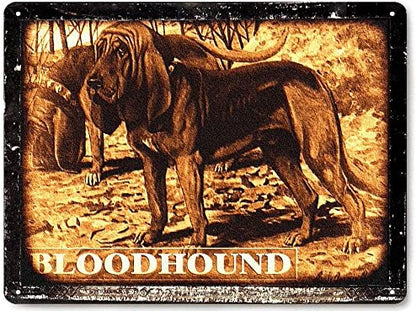 PLAQUE BLOODHOUND