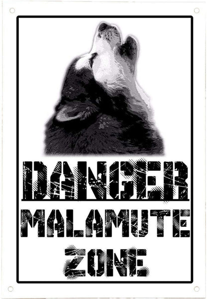 PLAQUE DECO MALAMUTE