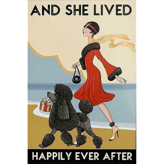 CANICHE AND SHE LIVED HAPPILY EVER